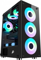 Корпус 1stPlayer V7-4F1 Color LED черный