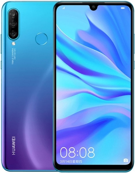 HUAWEI - 【A】P30 lite/866946041097707 Huawei P30 Lite - 128 GB - Peacock Blue (Unlocked) (CA) for
