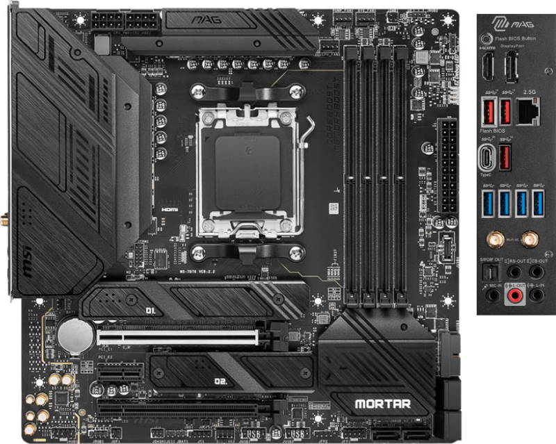 MSI MAG B650M MORTAR WIFI - buy motherboard: prices, reviews MSI MAG B650M MORTAR WIFI - buy motherboard: prices, reviews