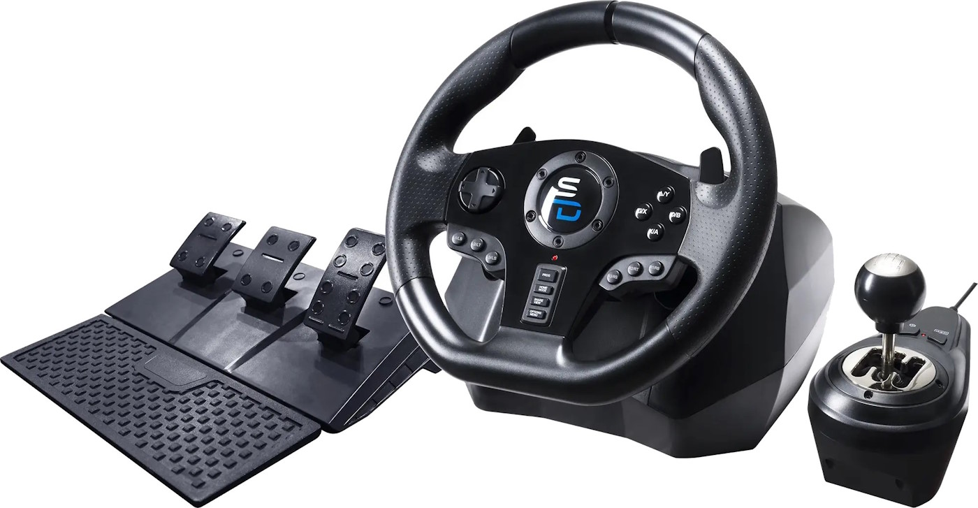 Subsonic Superdrive GS 850-X Steering Wheel vs PXN V9 Subsonic Superdrive GS 850-X Steering Wheel vs PXN V9