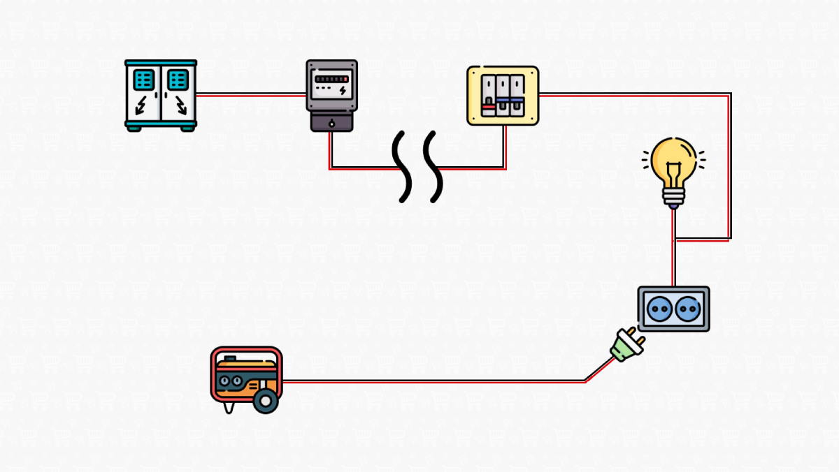 Как подключить генератор к дому: через розетку, рубильник и блок АВР |  Каталог цен E-Katalog